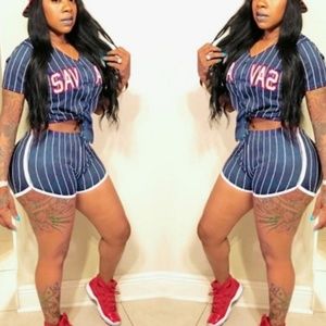 Sexy Savage Shorts Set